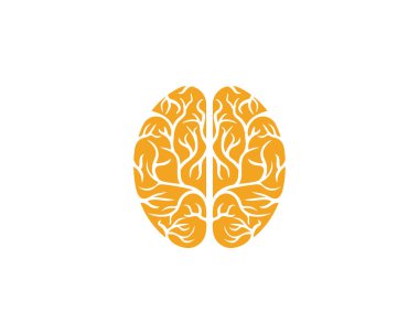 Sağlık Beyni vektör illüstrasyon şablon tasarımı