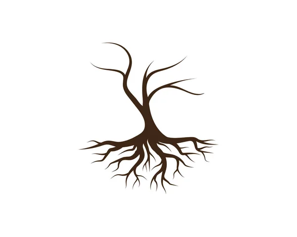 Λογότυπα Πράσινων Φύλλων Δέντρων Οικολογία Φύση Στοιχείο Διάνυσμα — Διανυσματικό Αρχείο