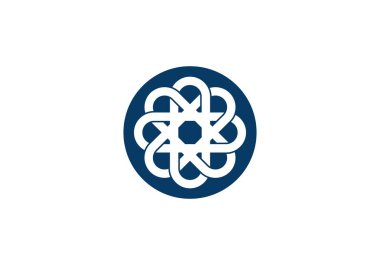 İş kurumsal soyut birlik vektör logosu tasarım şablonu