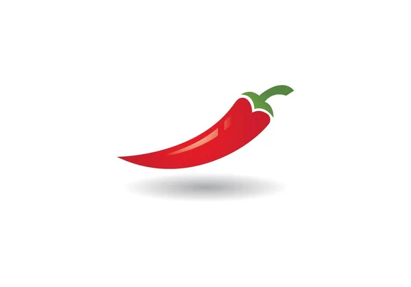 Desain Ilustrasi Ikon Vektor Hot Chili - Stok Vektor