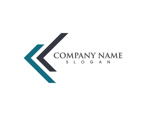 K Letter Arrow vector illustration icon Logo Template design