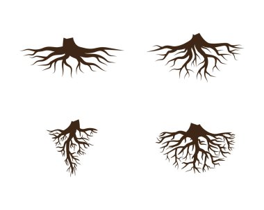 Yeşil ağaç yaprağı ekoloji doğa elementi vektörü logoları