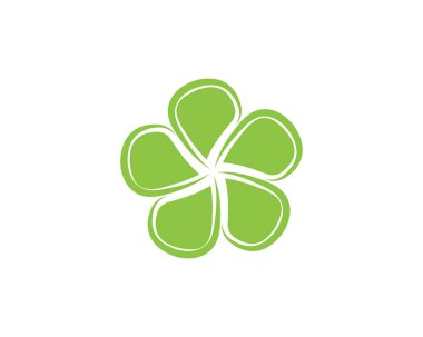 Güzellik Plumeria Simgesi Çiçek Tasarımı Çizim Şablonu