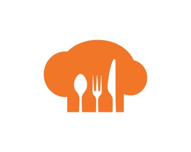 Gıda kapak simgesi hisse senedi vektör çizim tasarım