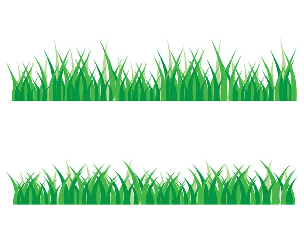 Векторно Зеленая Трава — стоковый вектор