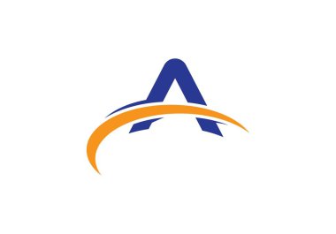 Bir Harf Logosu İş Şablonu Vektör simgesi