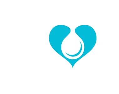 su damlası Logo Şablonu vektör çizimi tasarımı