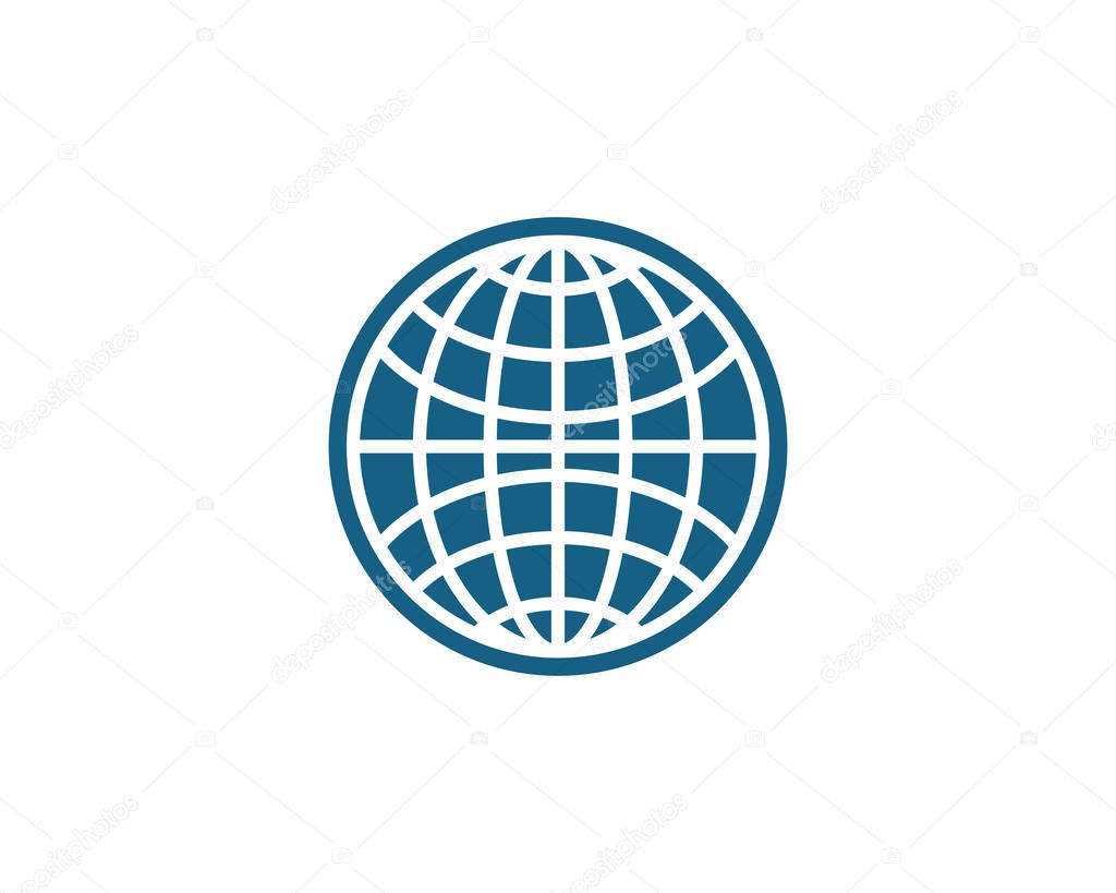 Wire World Logo Template vector icon illustration
