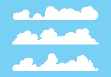 Şablon vektör simge illüstrasyon tasarım arka plan bulut