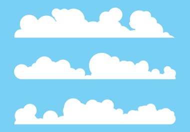 Şablon vektör simge illüstrasyon tasarım arka plan bulut