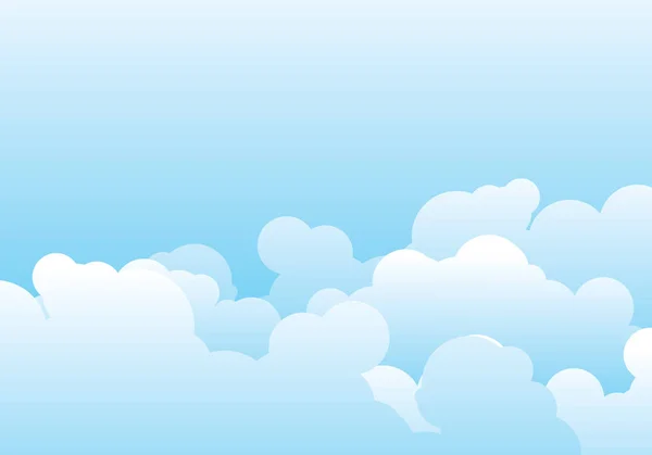 Modèle Cloud Icône Vectorielle Illustration Conception Arrière Plan — Image vectorielle