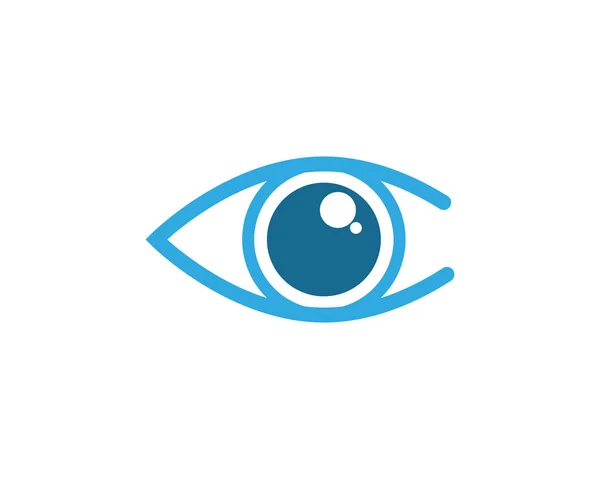 Markenidentität Corporate Eye Care Vektor Logo Design — Stockvektor