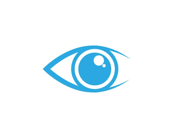 Identidade Marca Corporate Eye Care Design Logotipo Vetor — Vetor de Stock