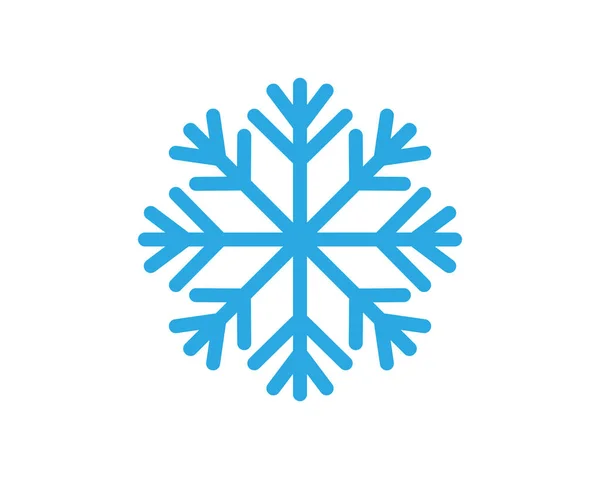 Стиль Снежинок Этикеток Значков Иконок — стоковый вектор
