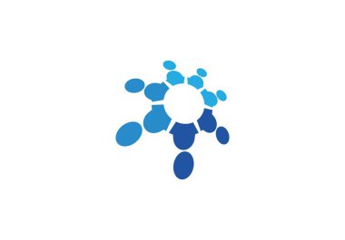 Evlat Edinme ve Toplum Bakımı Logo şablonu vektör simgesi