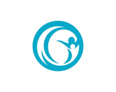 Topluluk, ağ ve sosyal simge tasarım şablonu