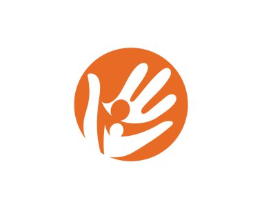 El Bakımı Logo Şablonu Vektör İşletmesi