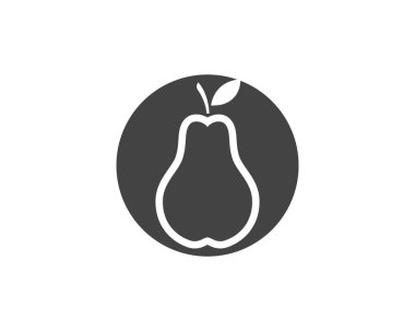 taze armut meyve gıda vektör çizim tasarım