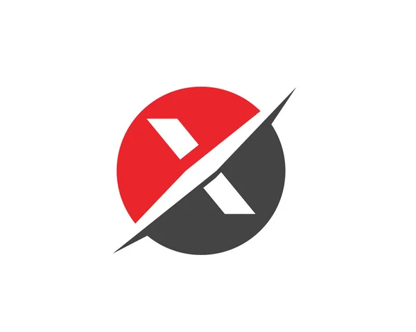 Carta Logo Plantilla Vector Icono Ilustración Diseño — Vector de stock