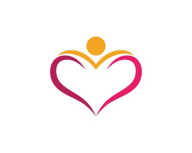 Topluluk, ağ ve sosyal simge tasarım şablonu