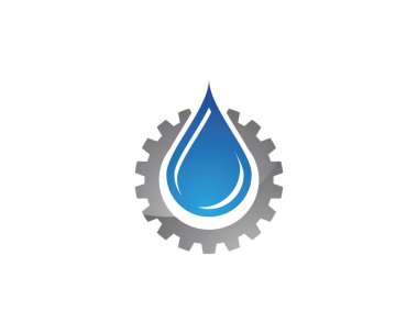 su damlası Logo Şablonu vektör çizimi tasarımı