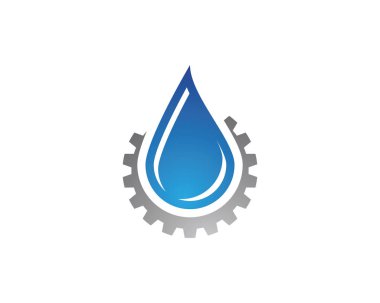 su damlası Logo Şablonu vektör çizimi tasarımı