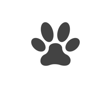 Pençe simge vektör çizim tasarım logo şablonu