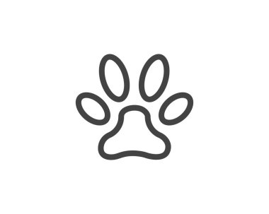 Pençe simge vektör çizim tasarım logo şablonu