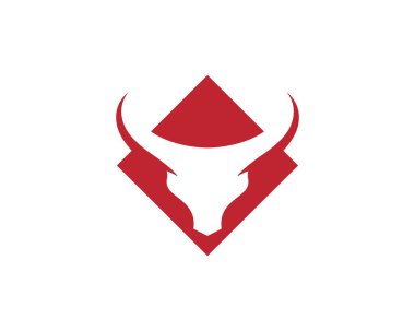 Taurus Logo Şablon vektör çizimi tasarımı