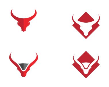 Taurus Logo Şablon vektör çizimi tasarımı