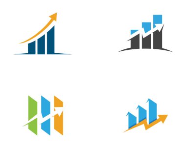 Business Finance Logo şablon vektör simgesi tasarımı