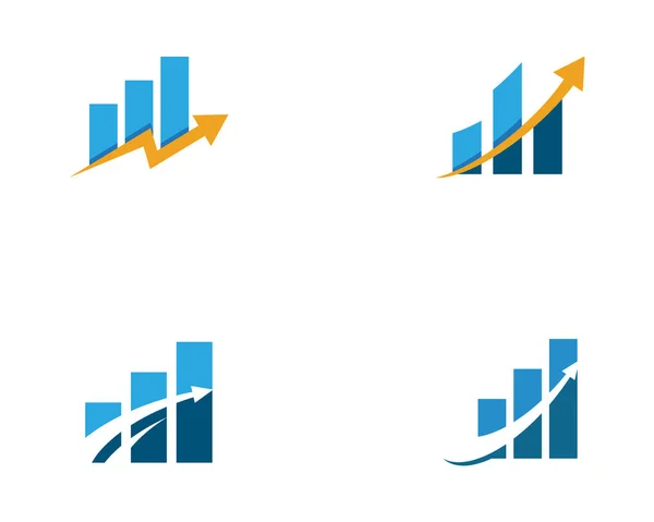 Σχεδιασμός Εικονιδίων Φορέα Προτύπου Business Finance Logo — Διανυσματικό Αρχείο