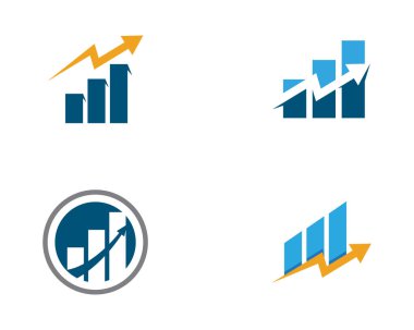 Business Finance Logo şablon vektör simgesi tasarımı