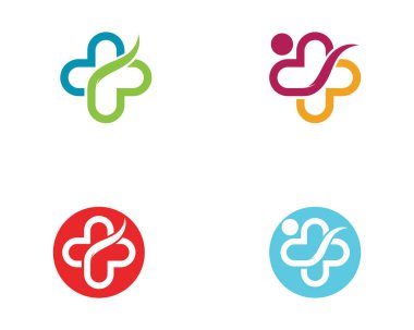 Sağlık Tıbbi Logosu vektör illüstrasyon tasarımı