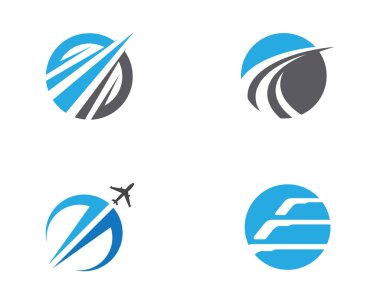 Daha Hızlı Logo Şablonu vektör çizimi tasarımı