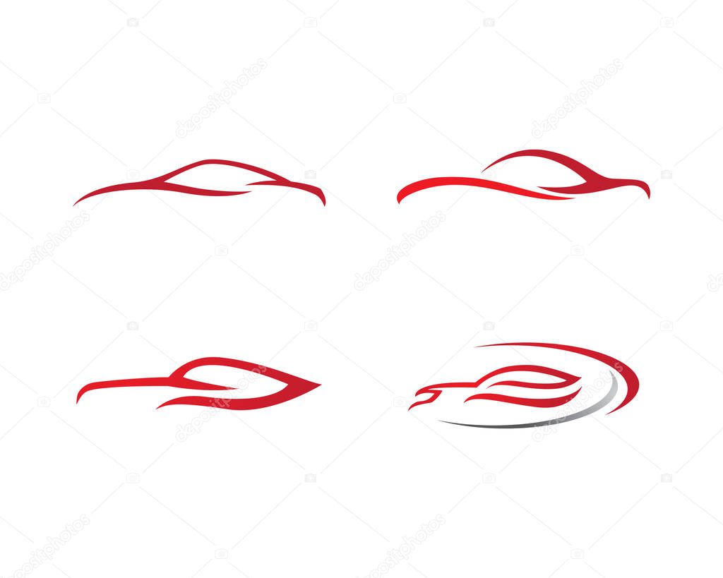 Auto car Logo Template vector illustration icon design