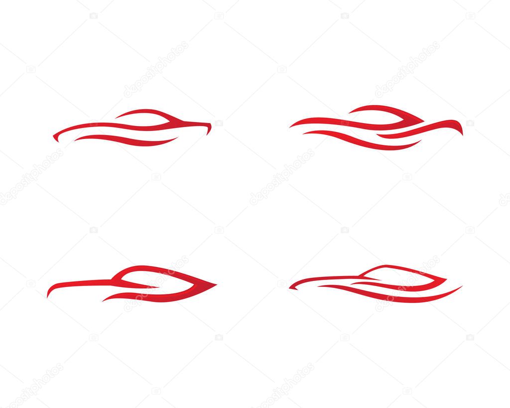 Auto car Logo Template vector illustration icon design
