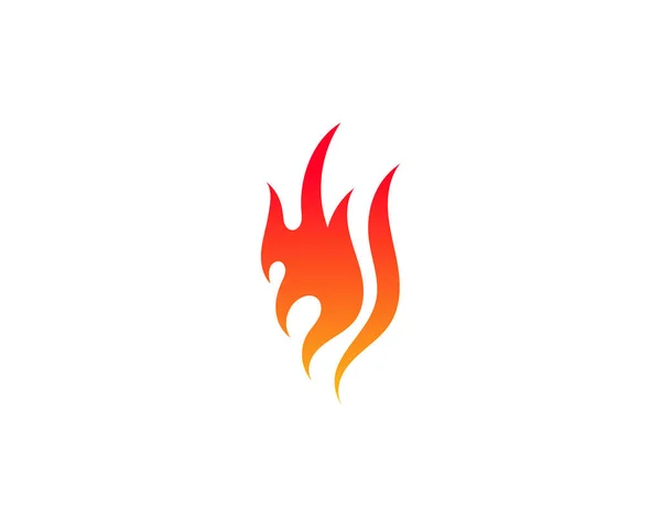 Πρότυπο Σχεδίασης Εικονογράφησης Φορέα Φλόγας Φωτιάς — Διανυσματικό Αρχείο