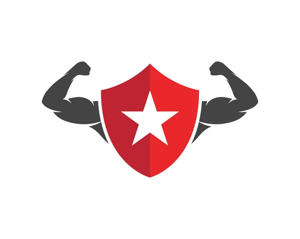 Objet Vectoriel Icônes Pour Étiquette Sport Badge Gymnase Logo Remise — Image vectorielle