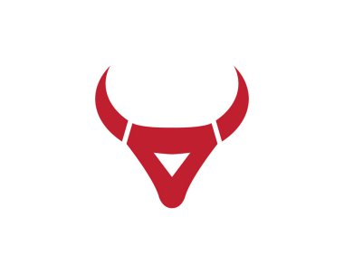 Taurus Logo Şablon vektör çizimi tasarımı