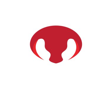 Taurus Logo Şablon vektör çizimi tasarımı