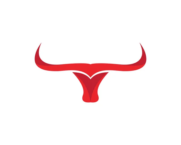 Taurus Logo Template Vetor Ícone Ilustração Design —  Vetores de Stock