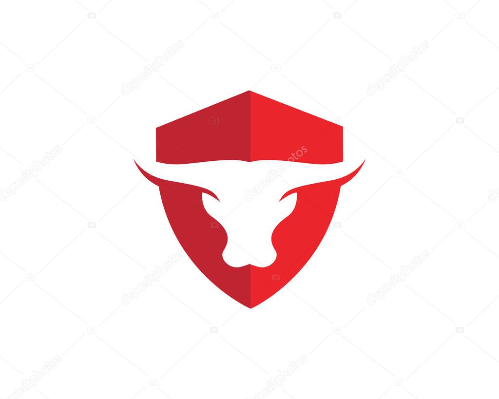 Taurus Logo Template vector icon illustration design