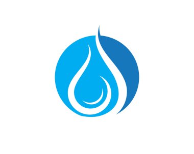 su damlası Logo Şablonu vektör çizimi tasarımı