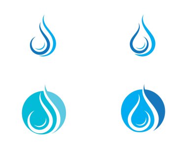 su damlası Logo Şablonu vektör çizimi tasarımı