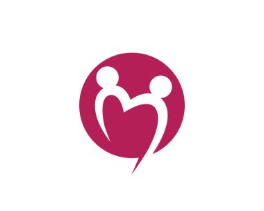 Topluluk, ağ ve sosyal simge tasarım şablonu