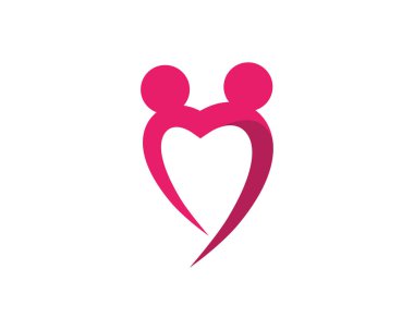 Topluluk, ağ ve sosyal simge tasarım şablonu