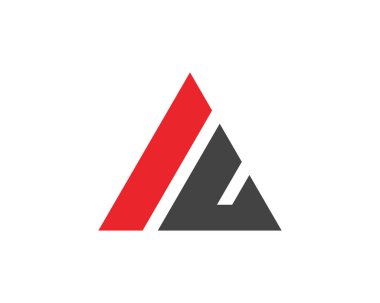 Bir Harf Logo Şablonu vektör illüstrasyon tasarımı