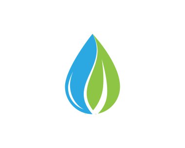su damlası Logo Şablonu vektör çizimi tasarımı