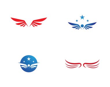Falcon Logo Şablonu vektör çizimi tasarımı